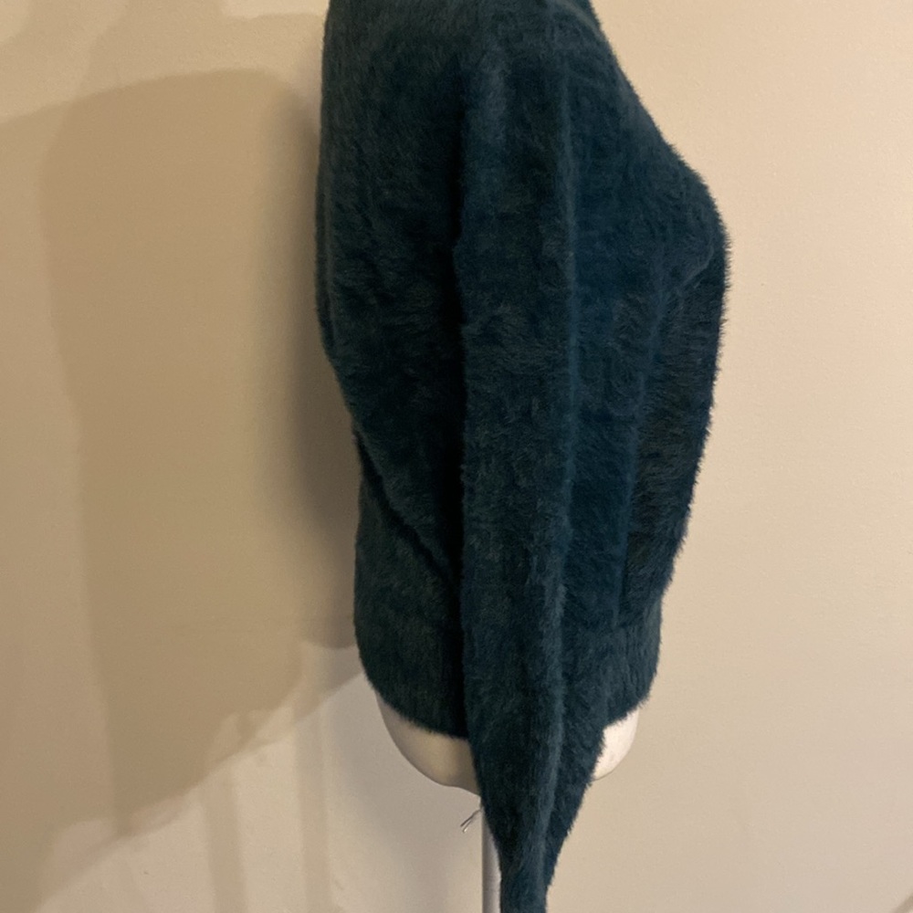 Cozy Teal Sweater for Women - Picture 6 of 10